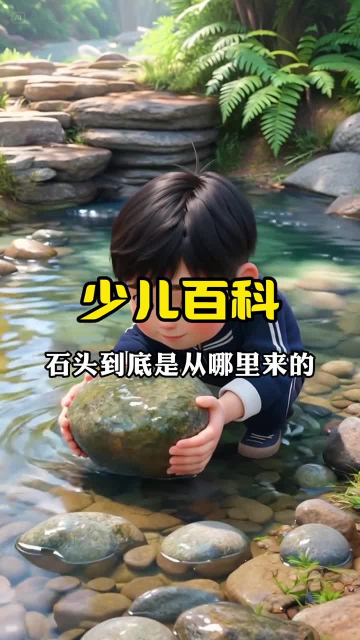 少儿科普百科石头到底是从哪里来的呢