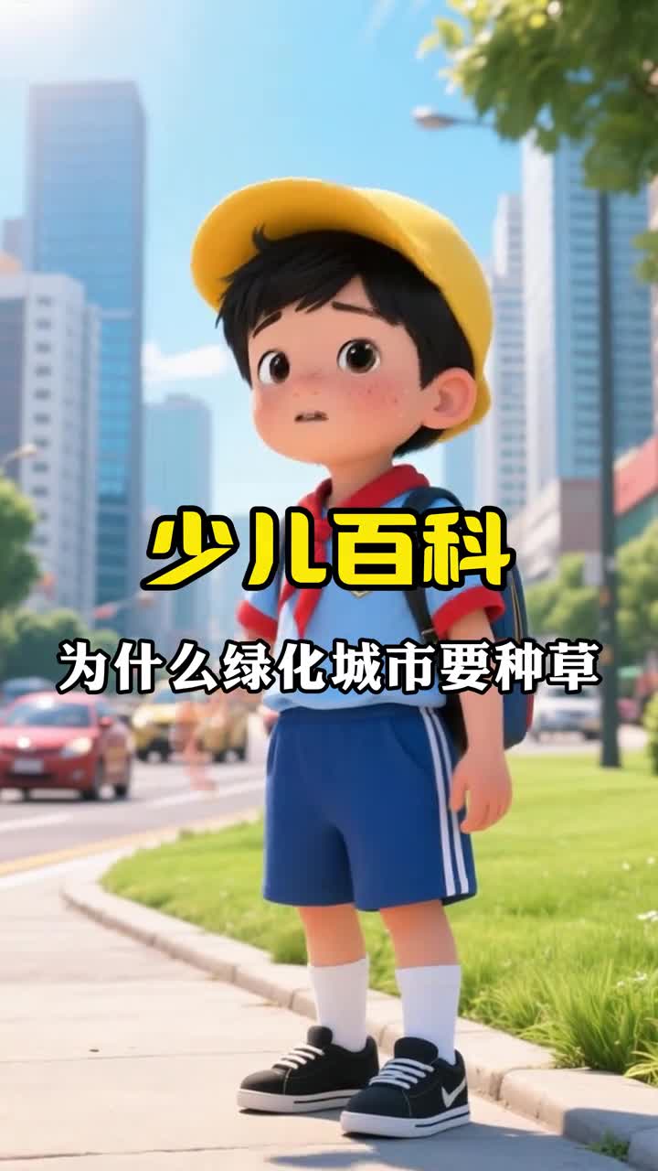 少儿科普百科为什么城市里到处都种满了草呢