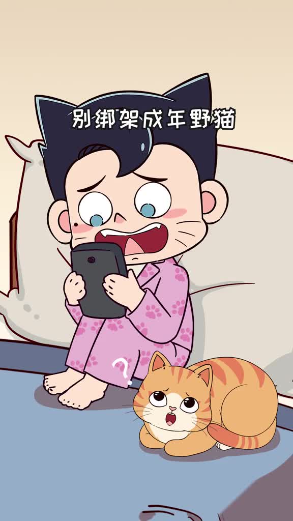 本想帮助流浪猫却被抓到眼睛劝大家绑猫要谨慎