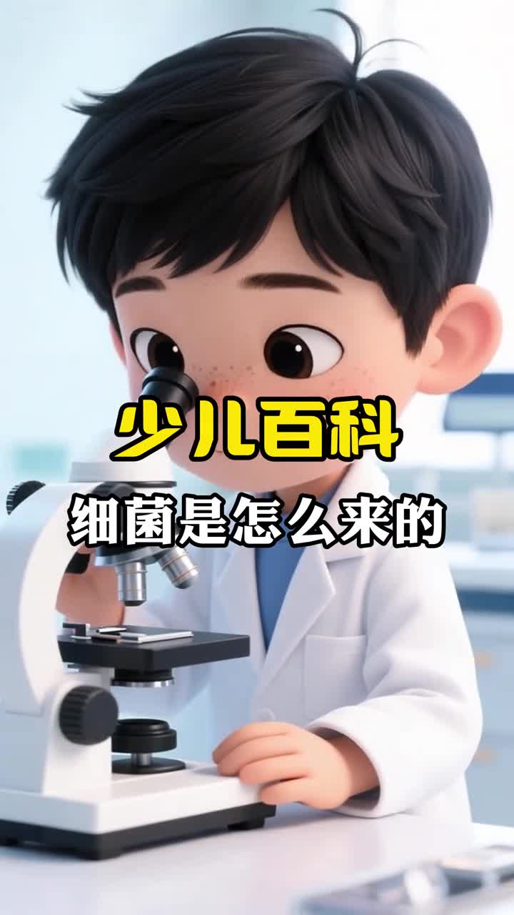 少儿科普百科细菌是怎么来的