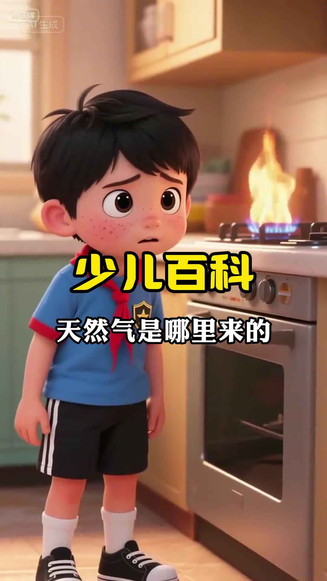 少儿科普百科天然气是从哪里来的