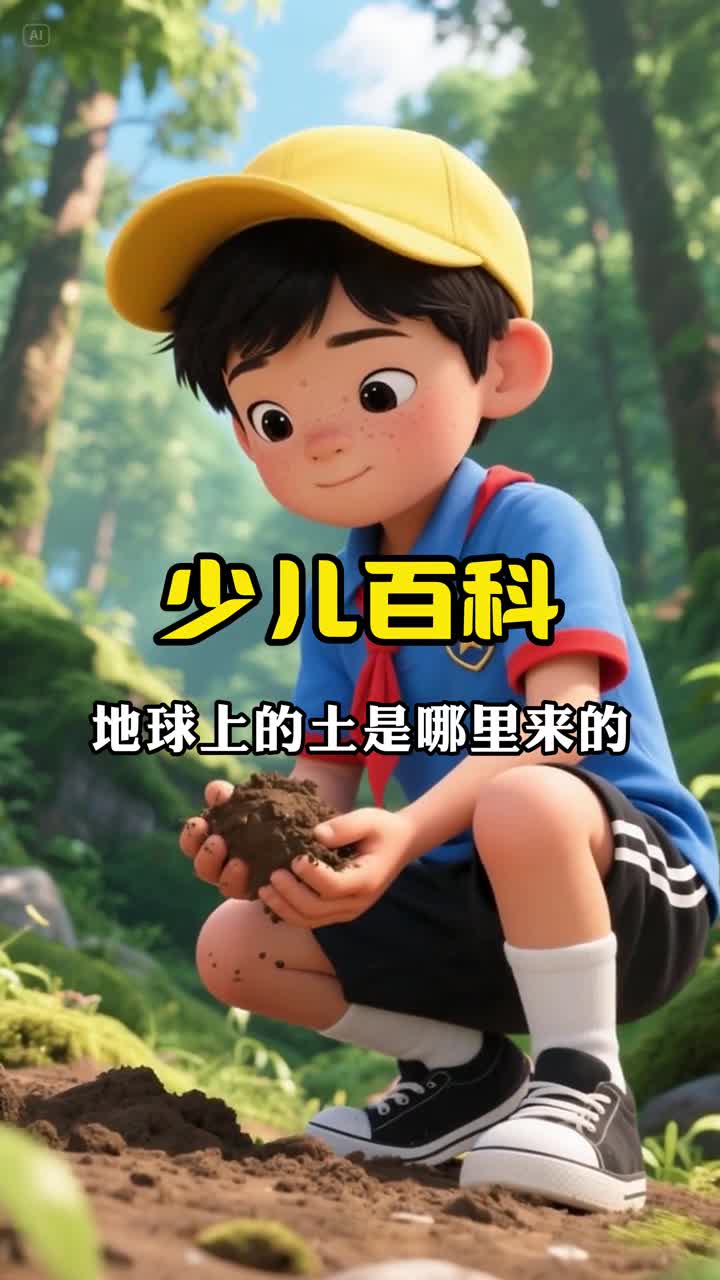 少儿科普百科地球上的土是从哪里来的