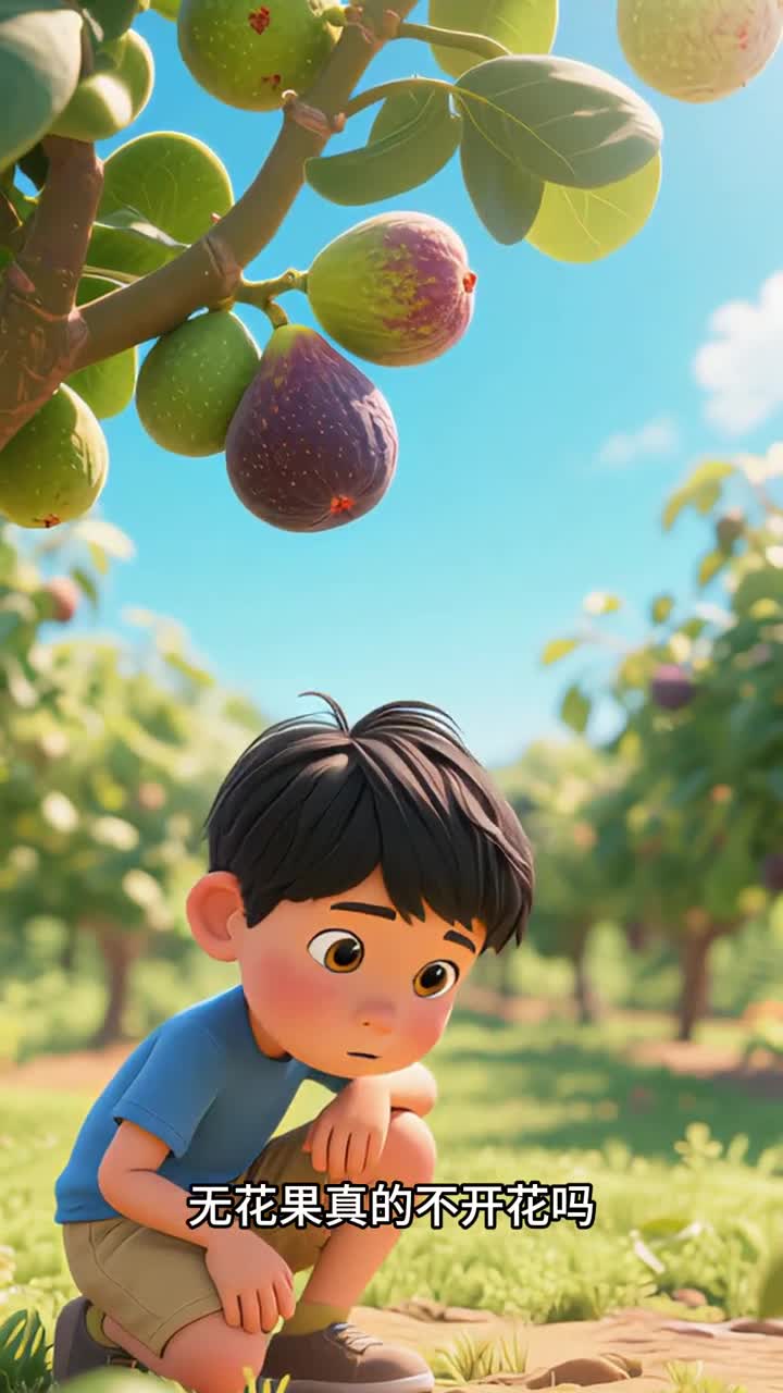 少儿科普百科无花果真的不开会吗