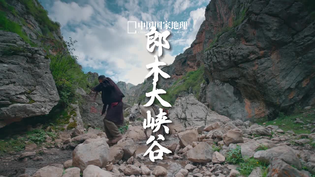 航拍带你看川西北的峡谷秘境穿行于峡谷绝壁之中毫无人工雕琢的自然大美迸发出原始的野性力量这里是若尔盖县的郎木大峡谷