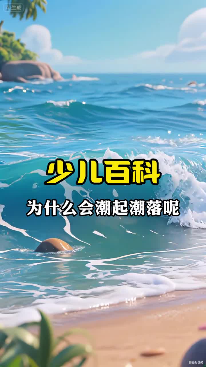 少儿科普百科为什么会有潮起潮落呢