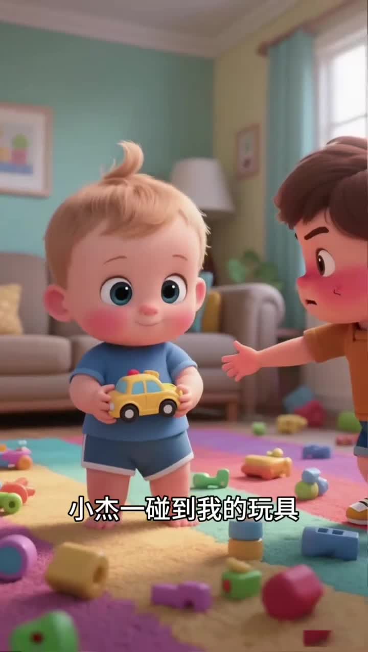 这是我的不许碰宝宝不是小气是物权敏感期到了