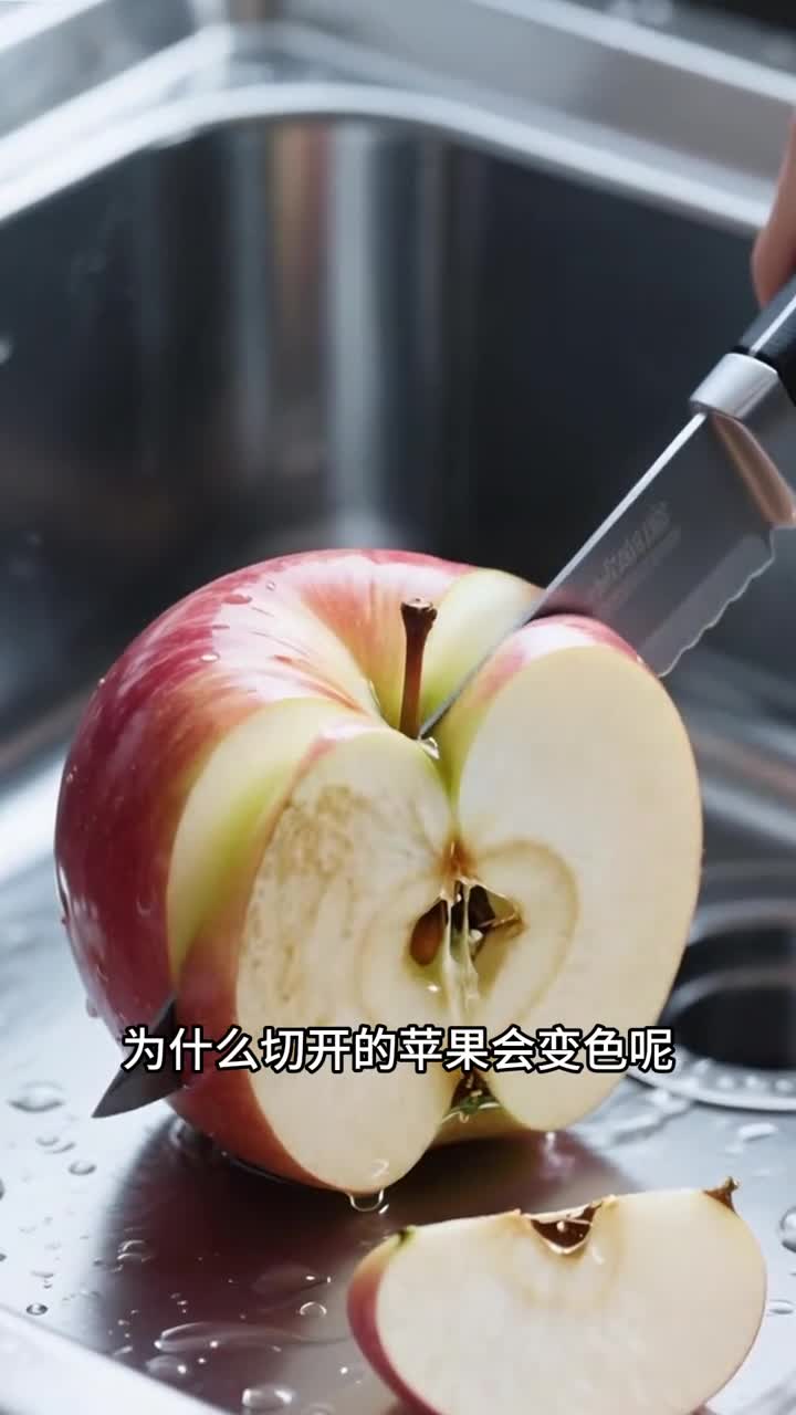 少儿科普百科为什么苹果切开后会变色呢
