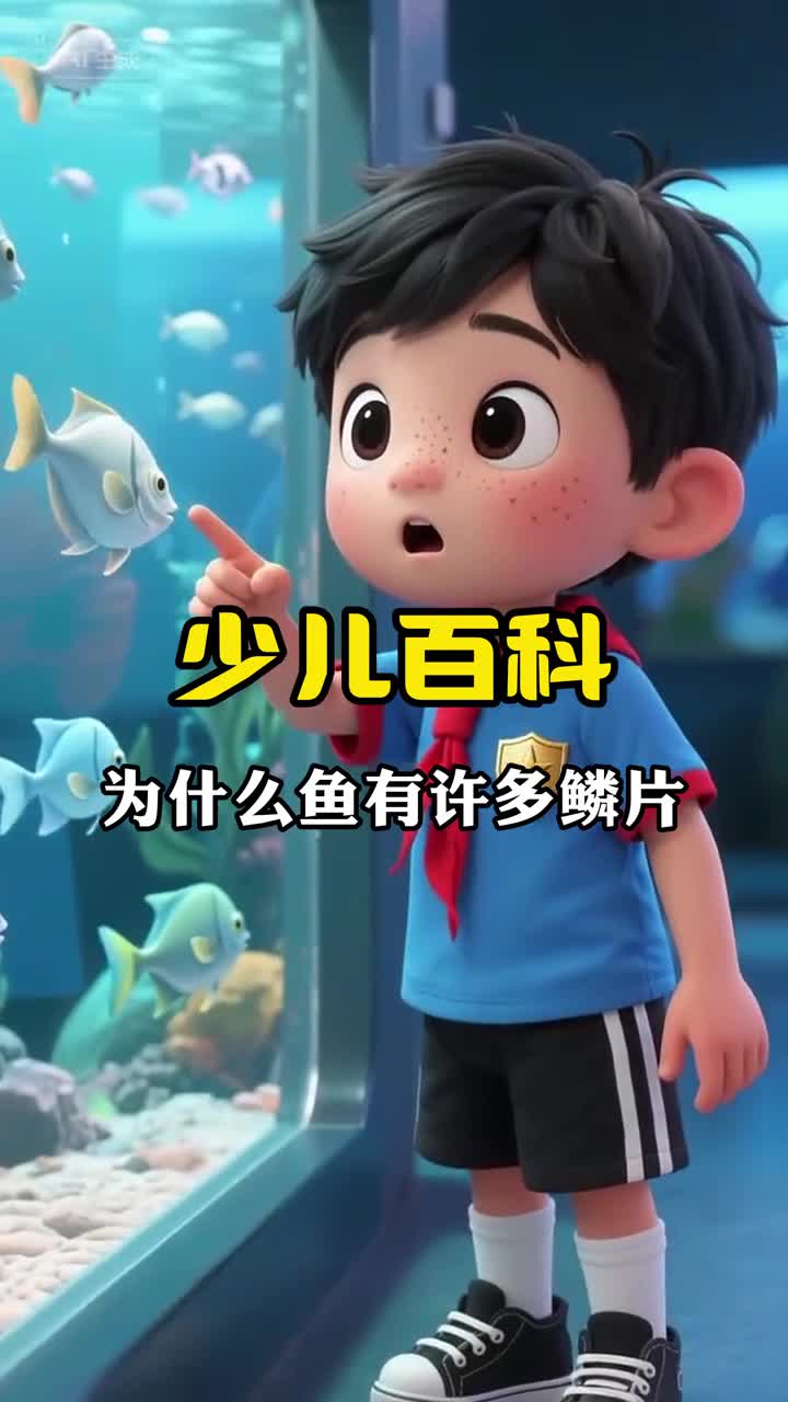 少儿科普百科为什么鱼会长鱼鳞呢