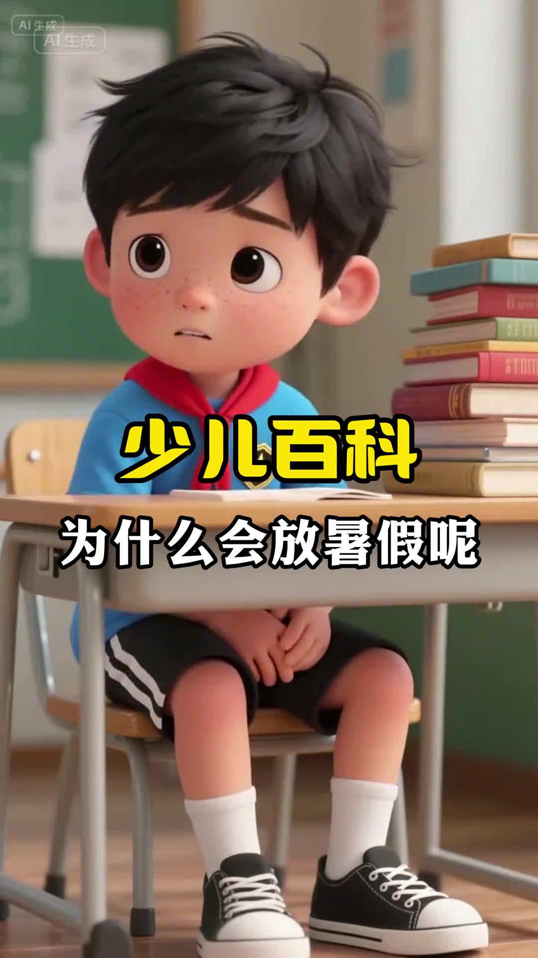 少儿科普百科为什么会放暑假呢