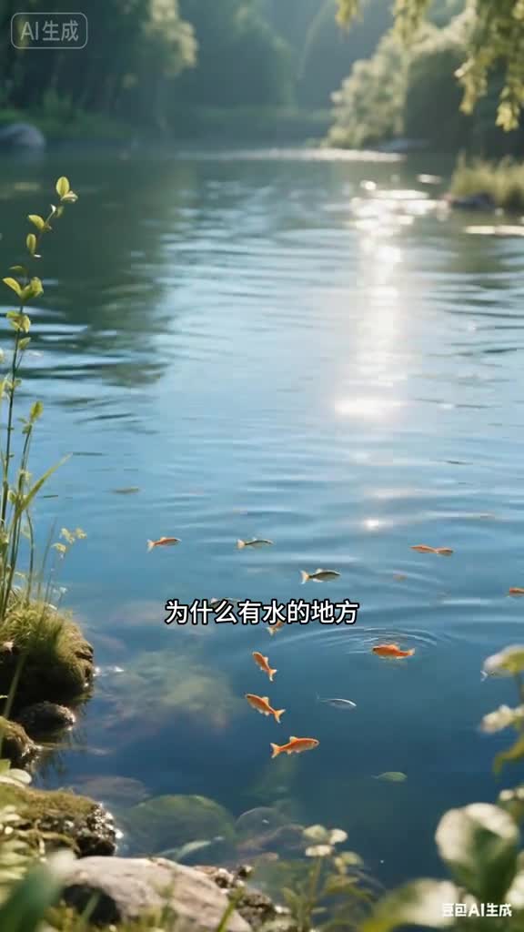 少儿科普百科为什么有水的地方就会有鱼呢