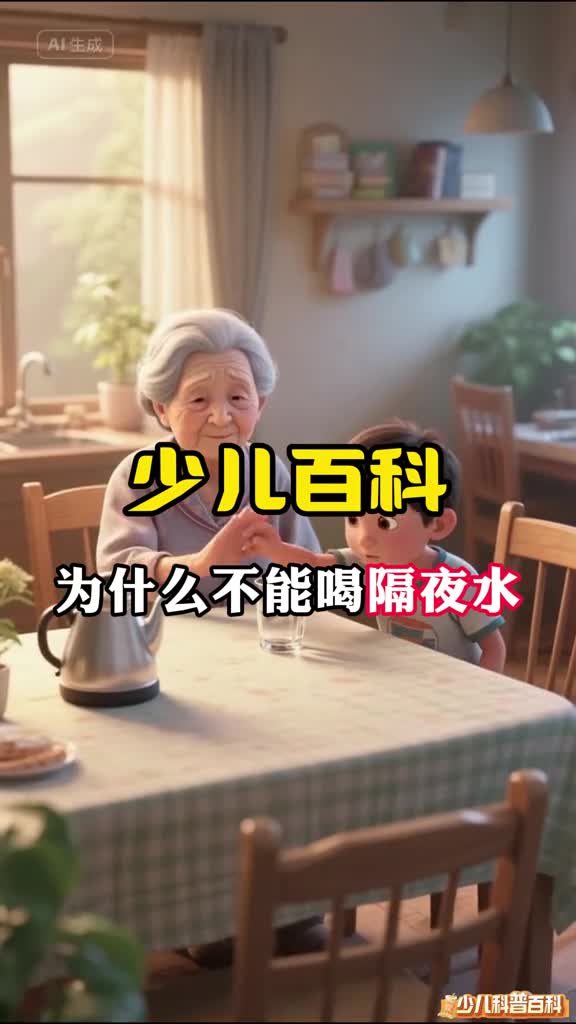 少儿科普百科为什么隔夜水不能喝呢