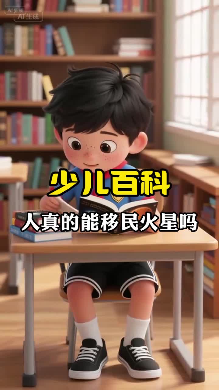 少儿科普百科人类真的能移民火星吗