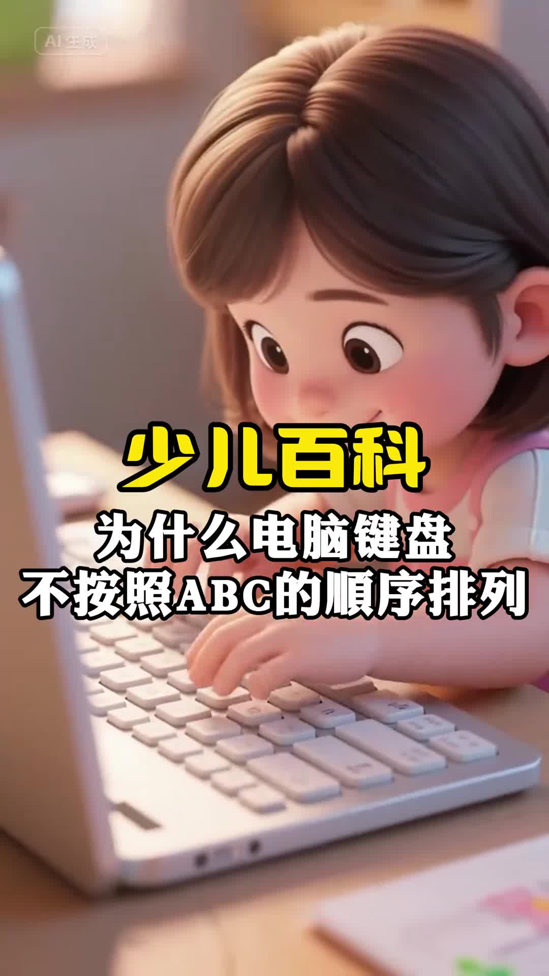 少儿科普百科为什么电脑键盘不安排ABC的顺序排列呢