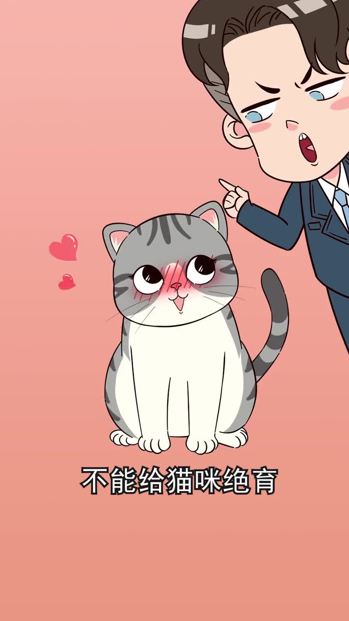 还有人认为猫咪不要绝育你知道不绝育的危害吗