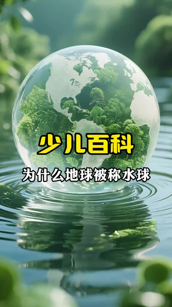 少儿科普百科为什么地球会被称为水球呢