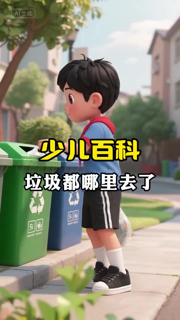 少儿科普百科我们扔的垃圾最后都去哪里了