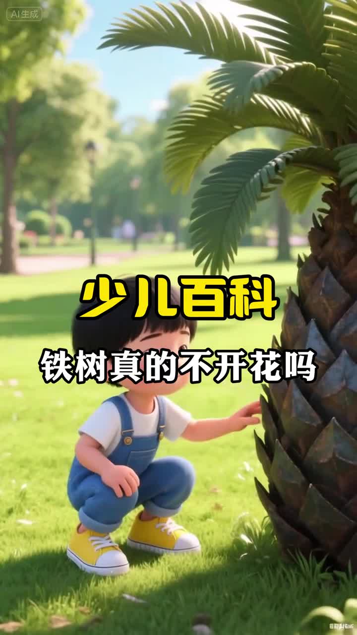 少儿科普百科铁树真的千年才开一次花吗