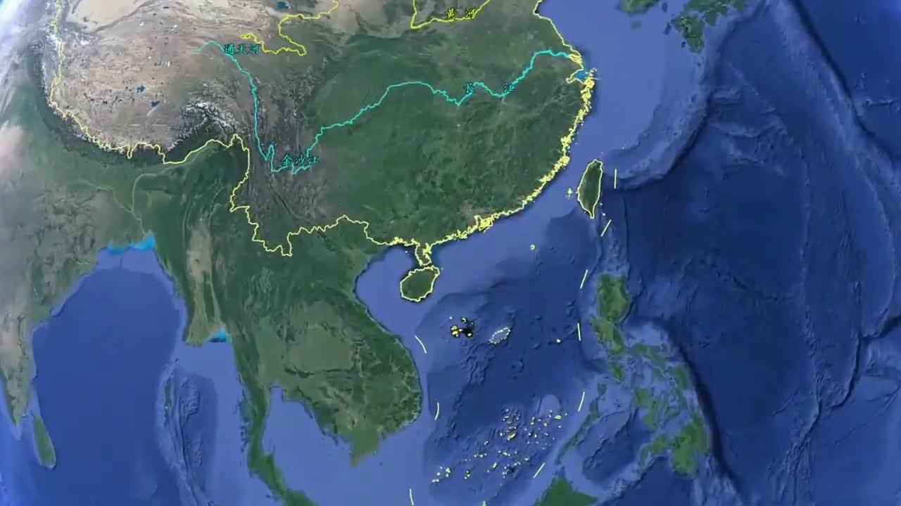 广州为何能成为岭南千年大都会背山通江达海三维地图看广州
