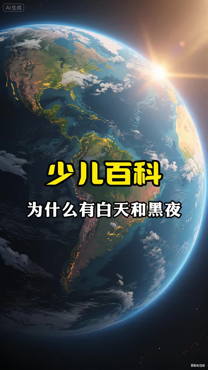 少儿科普百科为什么会有白天和黑夜呢