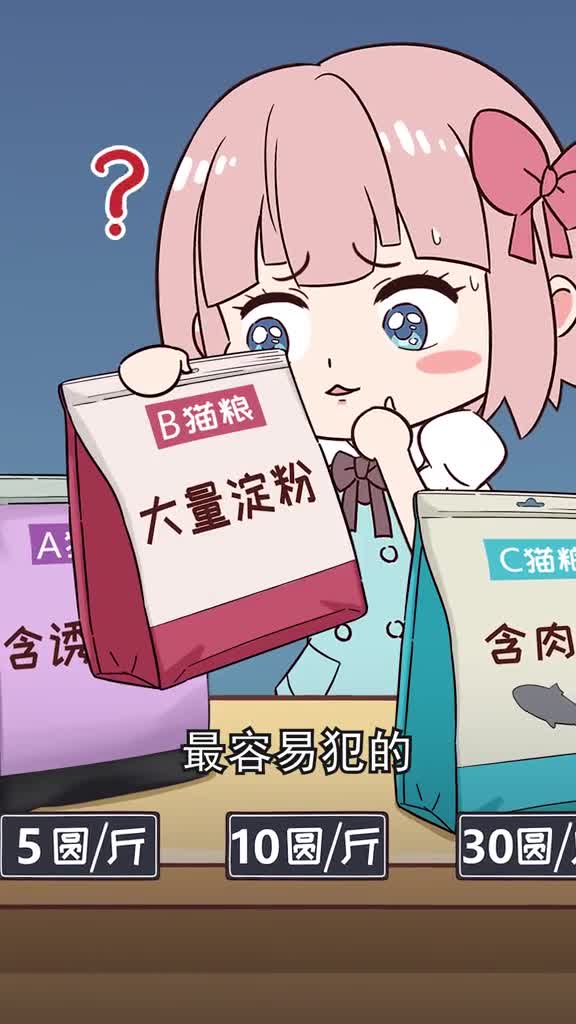 选猫粮时的4个错误观念不仅猫受罪还花冤枉钱快看看你中了几条