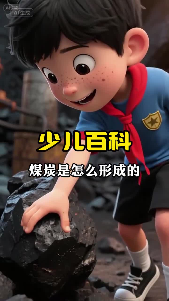 少儿科普百科煤炭是怎么形成的