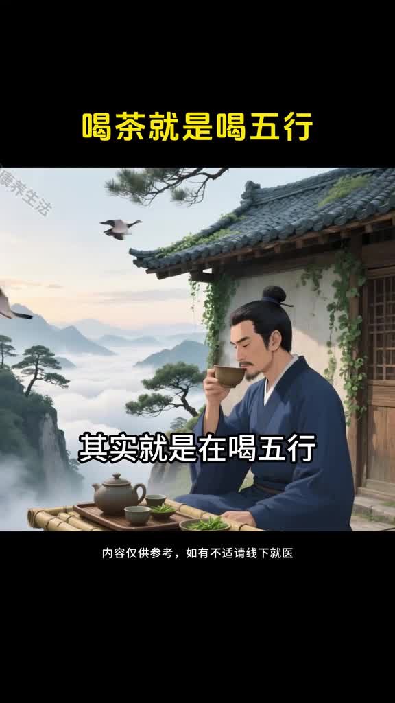 喝茶喝的是五行体寒喝红上火喝绿老祖宗的养生智慧