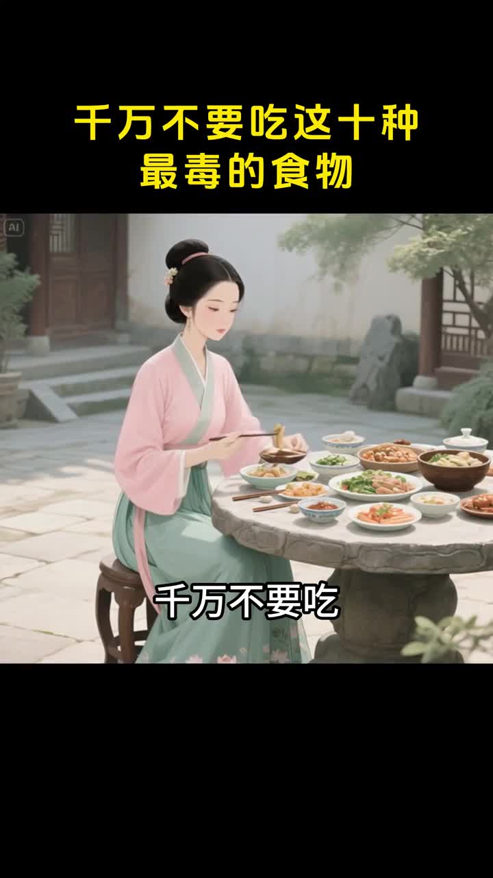 这十种最毒的食物一定要注意了