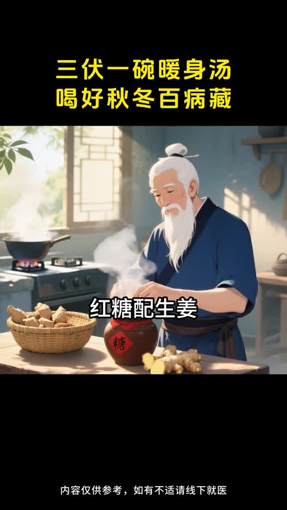 老祖宗的三伏红糖姜枣茶胜过参汤