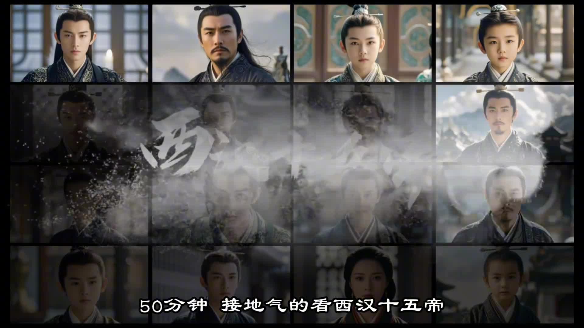 五十分钟一口气看完西汉十五帝