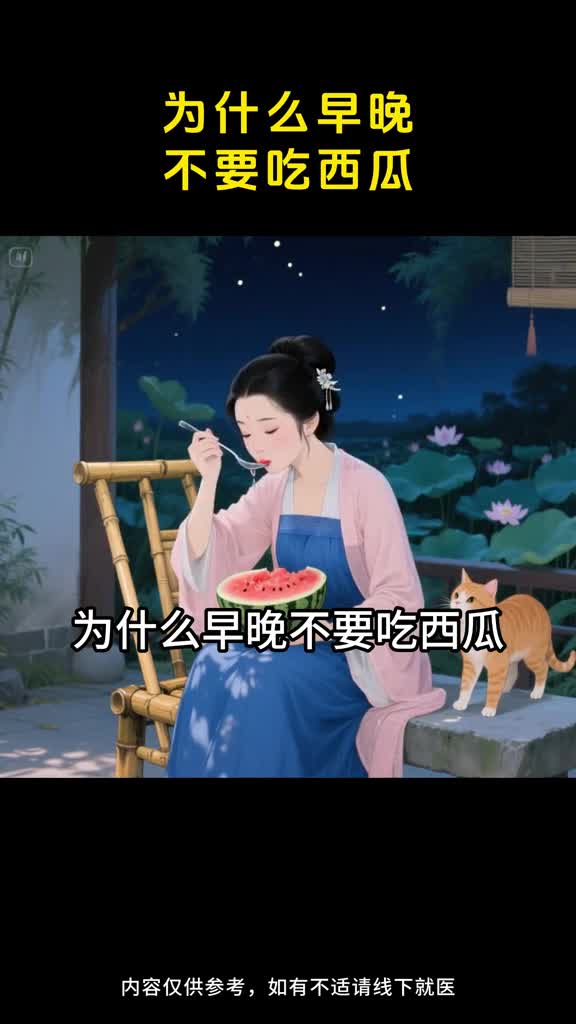 西瓜建议中午吃冰的少碰更护胃