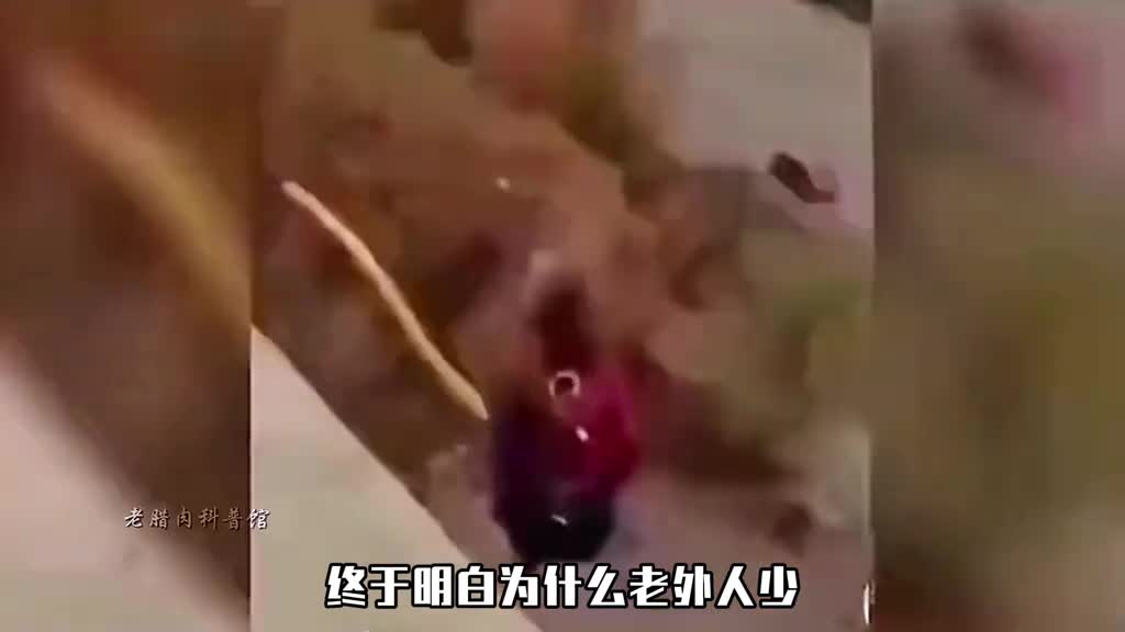 终于知道外国人为啥这么少了来看看人类迷惑的作亖行为