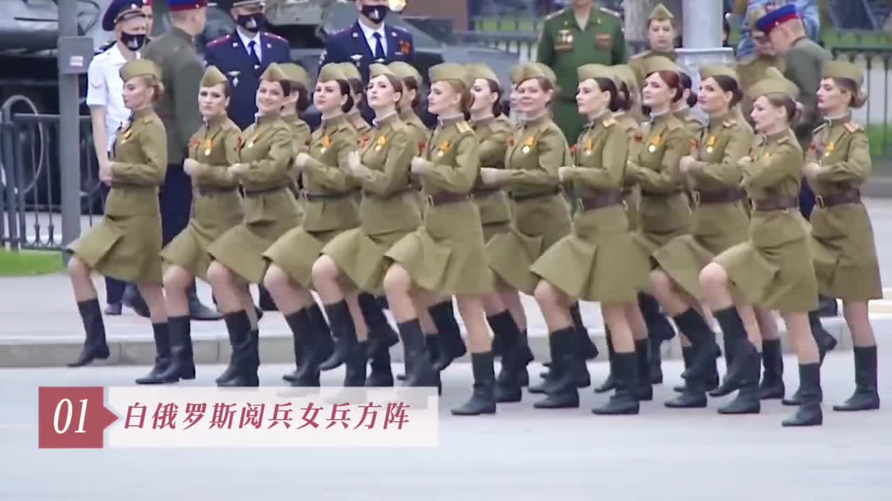 清澈的爱只为中国我国三军仪仗队惊艳整个白俄罗斯