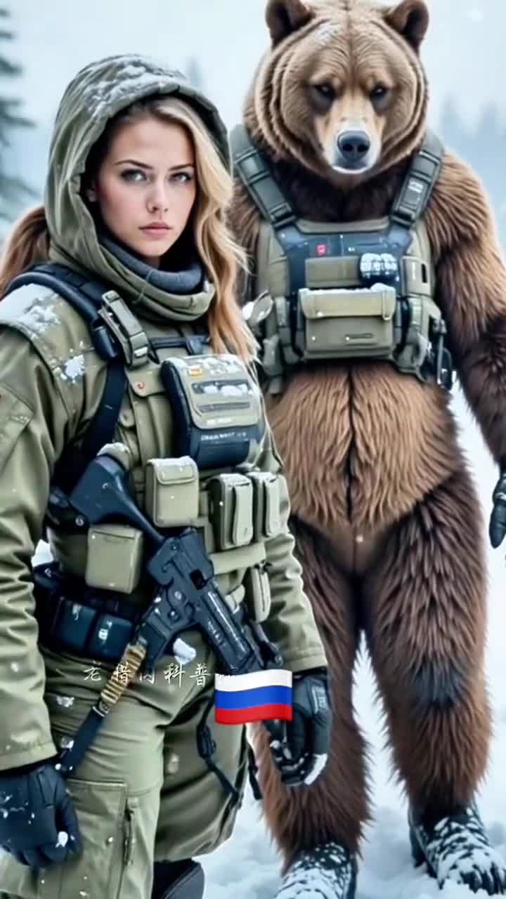 各国女兵和她的伙伴你觉得哪个最帅