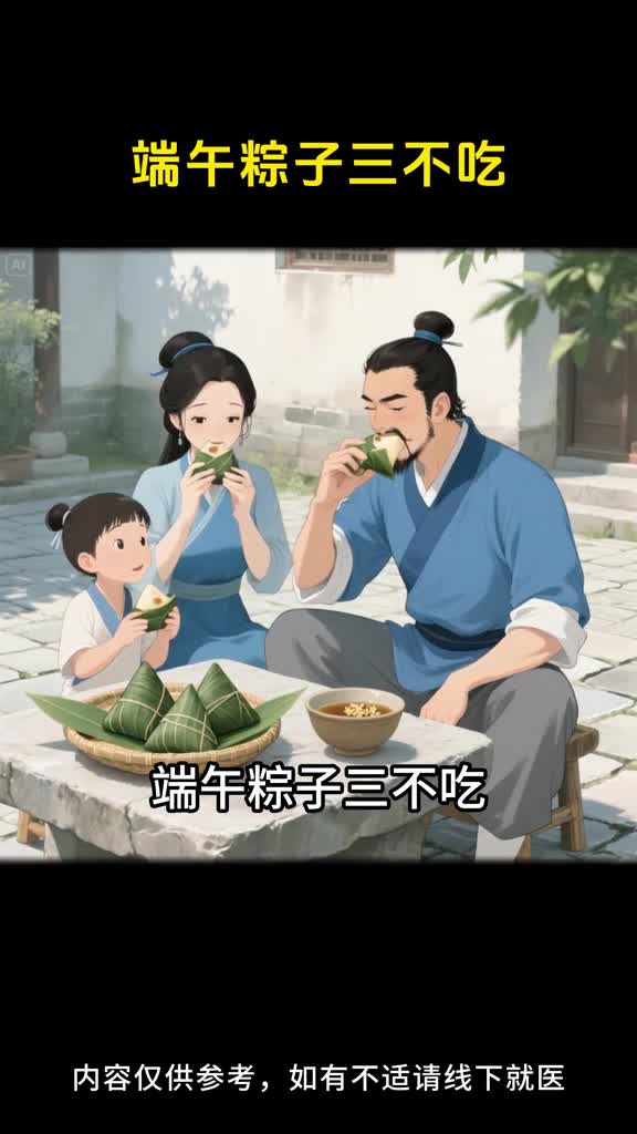 端午节粽子三不吃