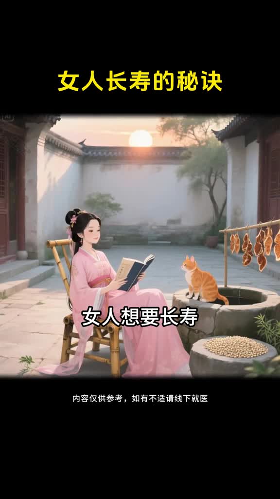 女人长寿的秘诀