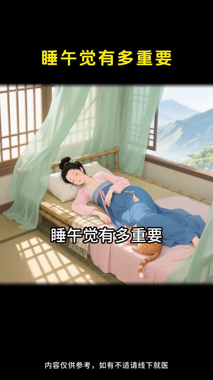 生活再忙午觉也得睡这是老祖宗的养生道