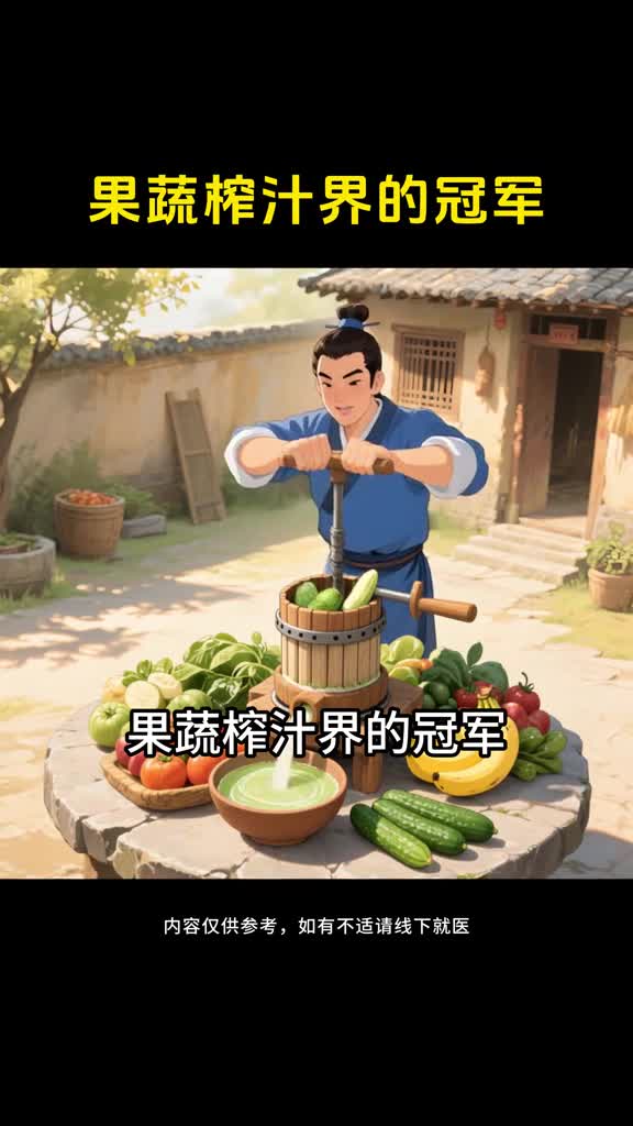 果蔬界的榨汁冠军