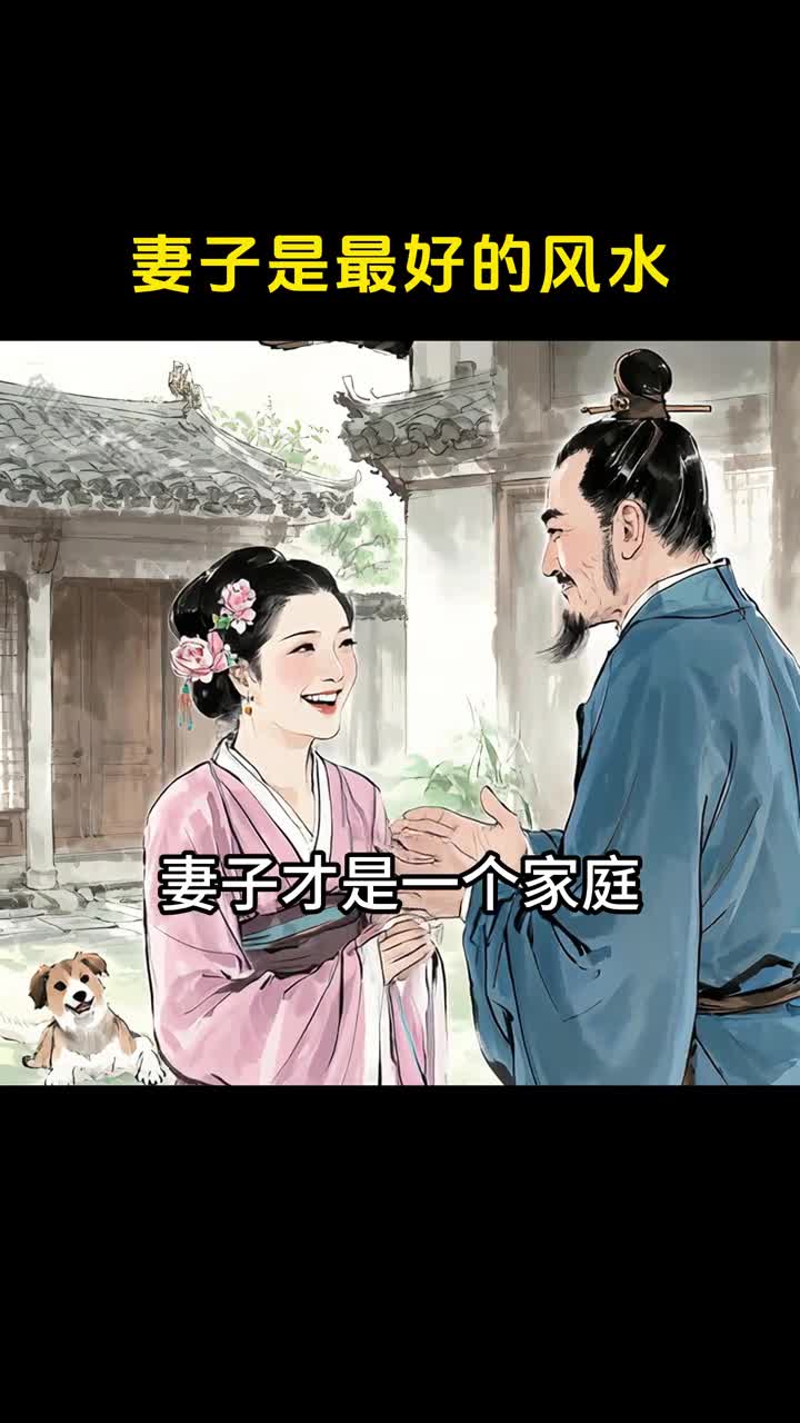 宠妻子会发达亏妻者百财不入妻子是男人第一风水