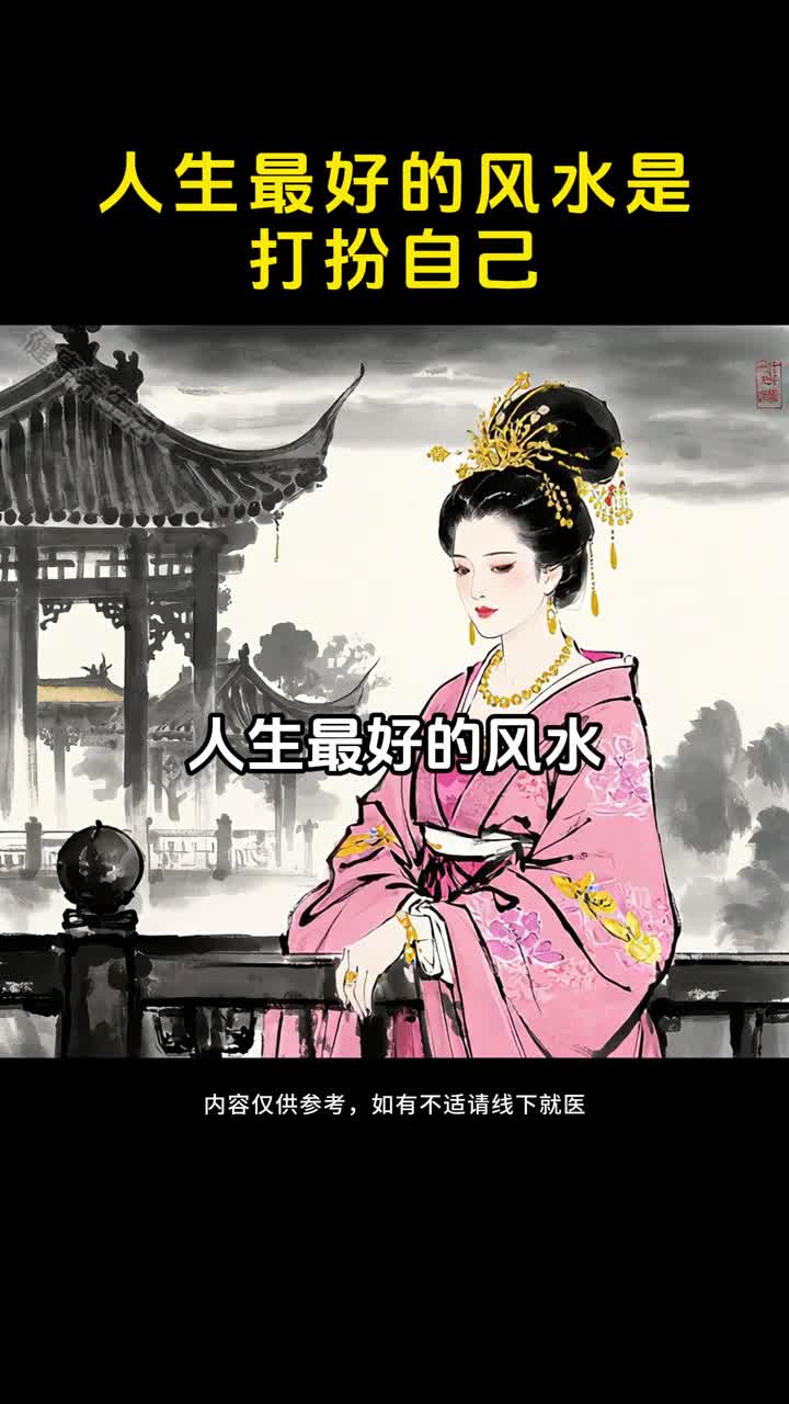 打扮好自己也是一种养生