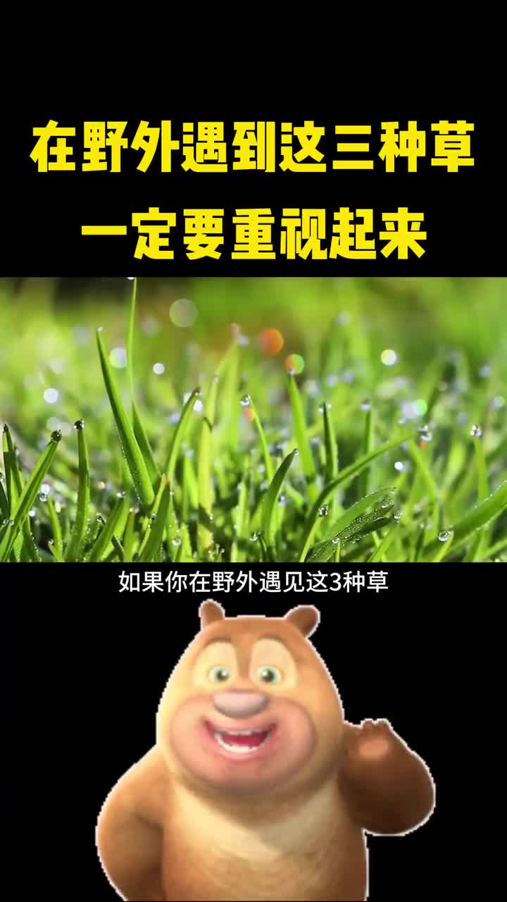 注意遇到这三种草一定要重视
