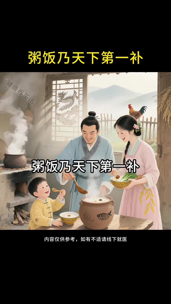 粥乃世间滋补之物养生从早餐开始
