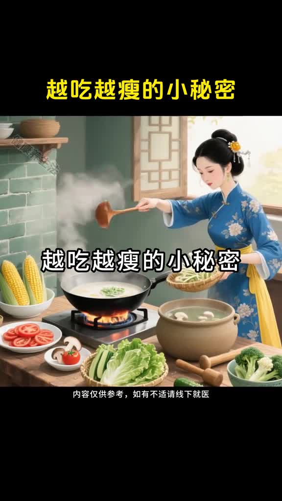 越吃越瘦的小秘密