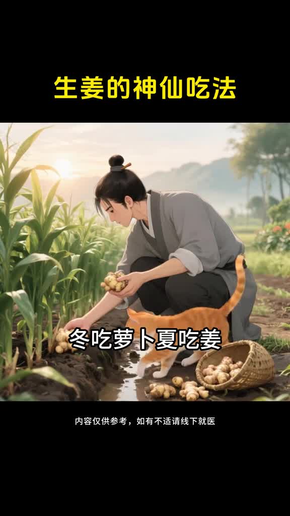 冬吃萝卜夏吃姜生姜的几种神仙吃法