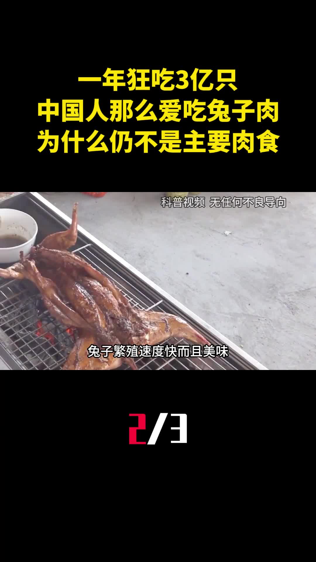 一年狂吃3亿只中国人那么爱吃兔子肉为什么仍不是主要肉食2
