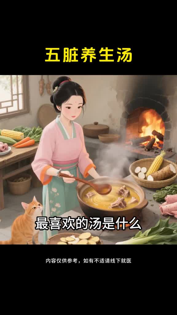 身体各处点名要喝的汤快按需求安排上