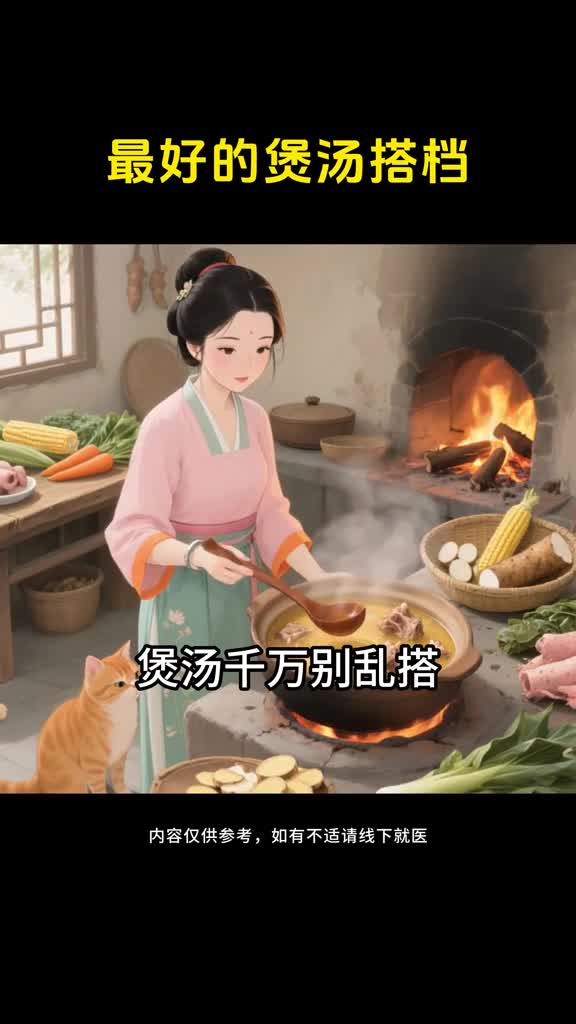 煲汤千万别乱搭最好的煲汤搭档