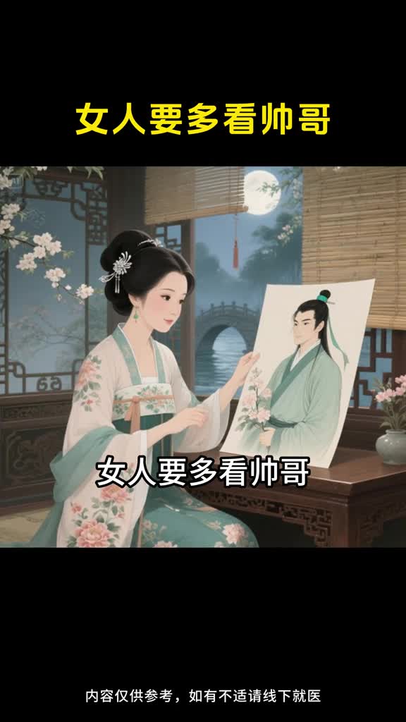 女人多看帅哥的好处