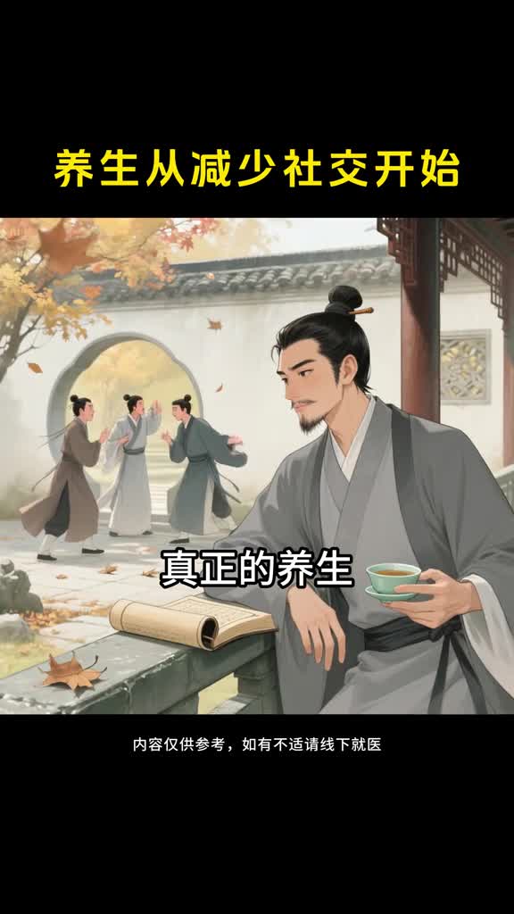 养生从减少不必要的社交开始