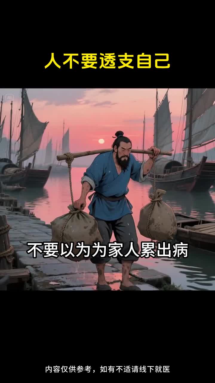 中年别透支身体自己才是最该疼的人