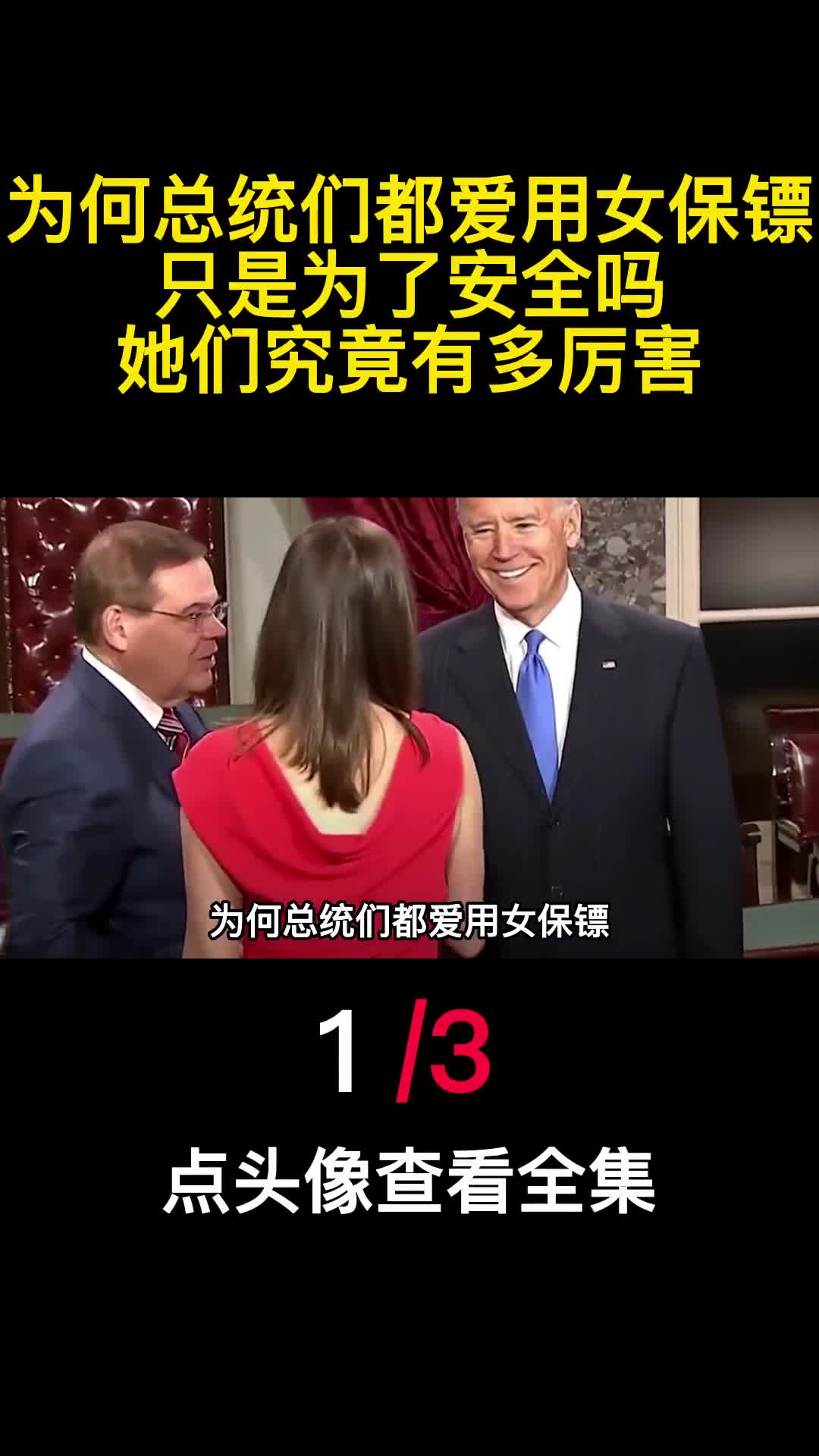 为何总统们都爱用女保镖只是为了安全吗她们究竟有多厉害1